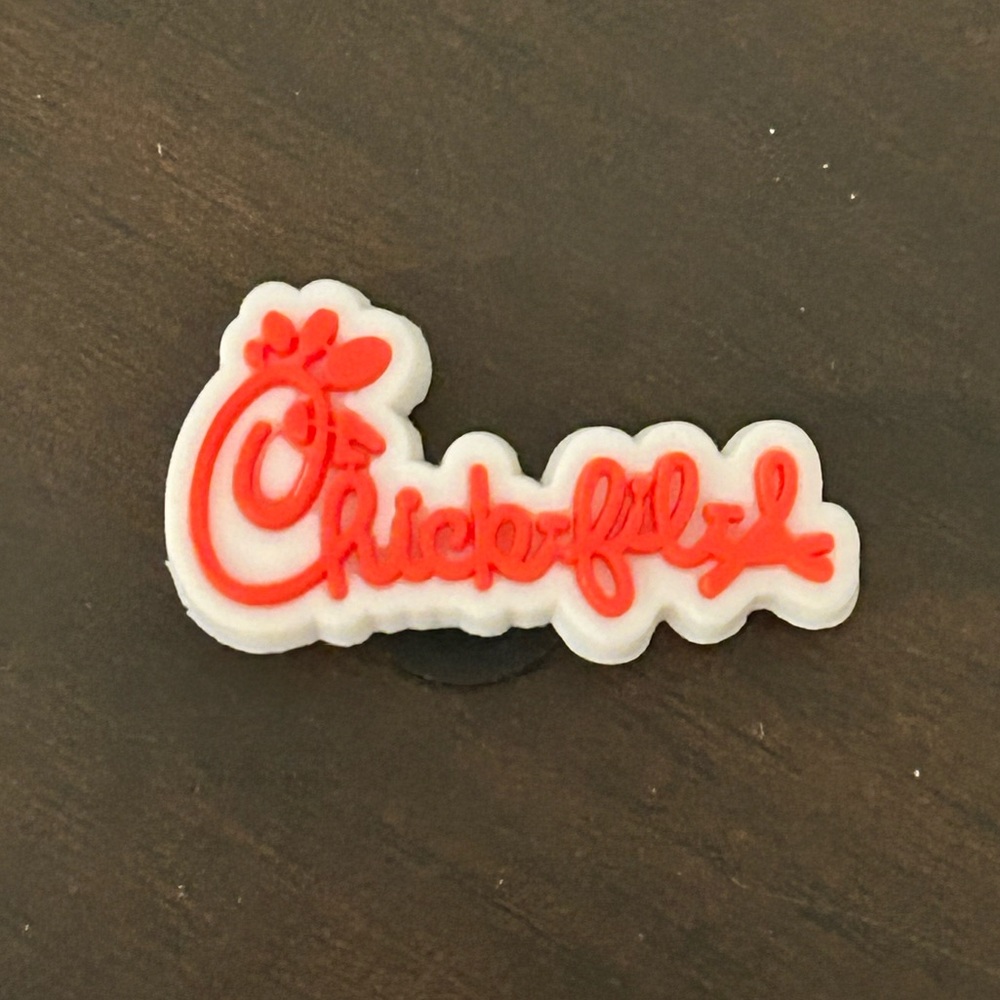 6 for $15 Croc Charm Chick-fil-A Logo - Picture 1 of 1